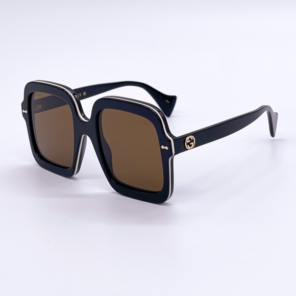 NEW GUCCI GG1241S 001 SQUARE OVERSIZED WOMEN SUNGLASSES GUCCI GG1241S - Picture 10 of 14